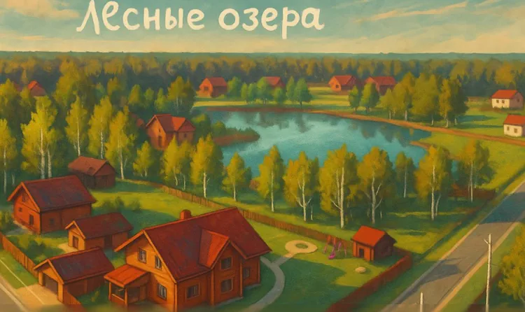 Коттеджный поселок лесные озера